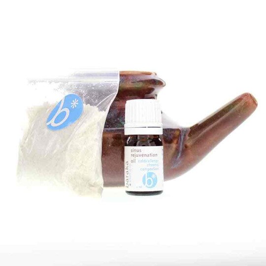 Sinus Care Kit w/ Sea Salt & Sinus Oil, BKA